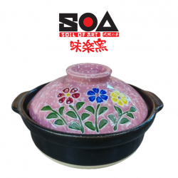 Sand Casserole Pink Spetter