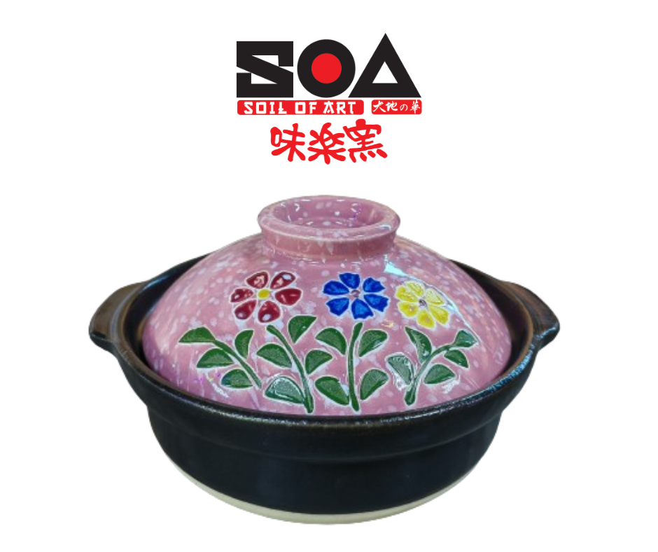 Sand Casserole Pink Spetter